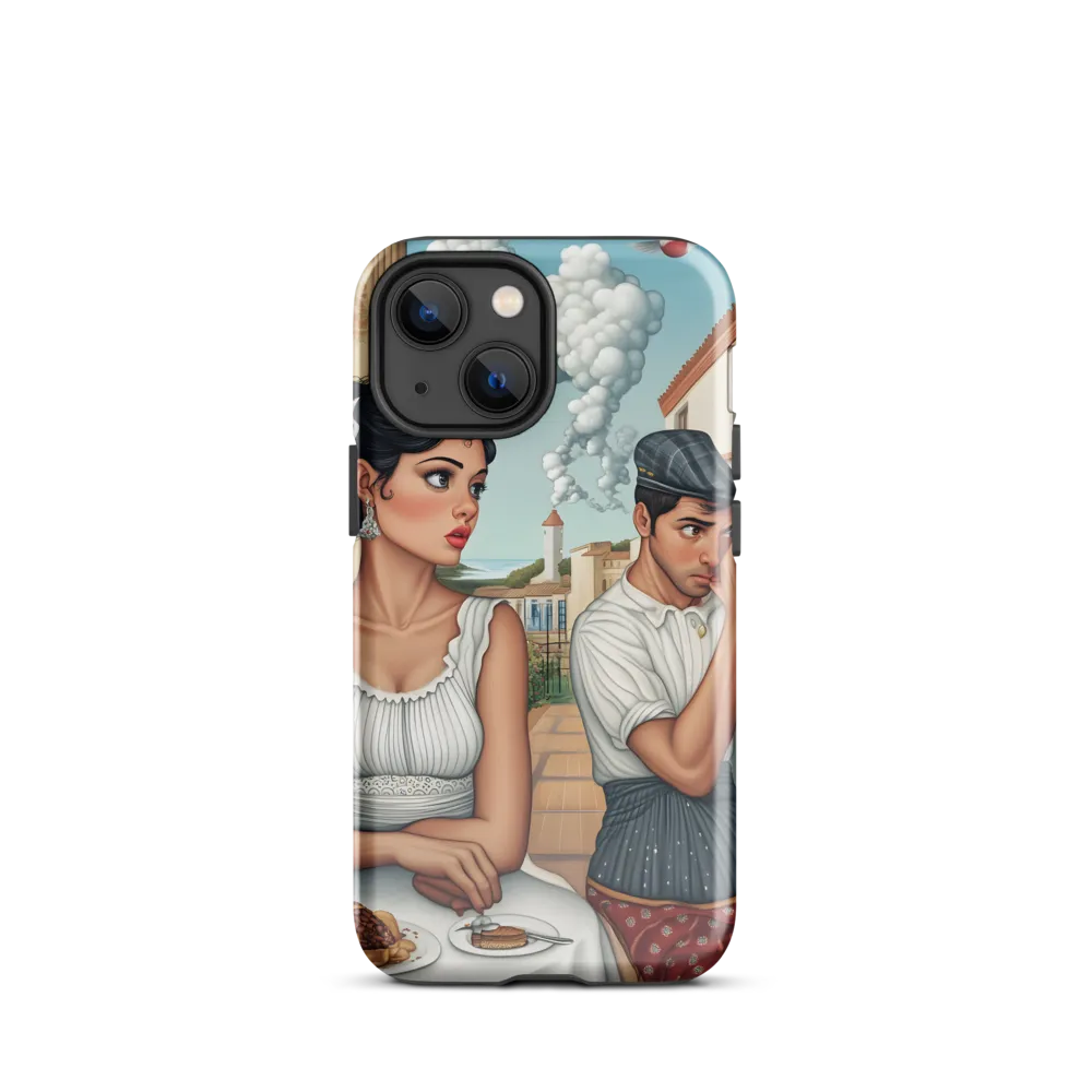 Tension Between Worlds | Phone Case |  13 mini | Tough Case | Glossy