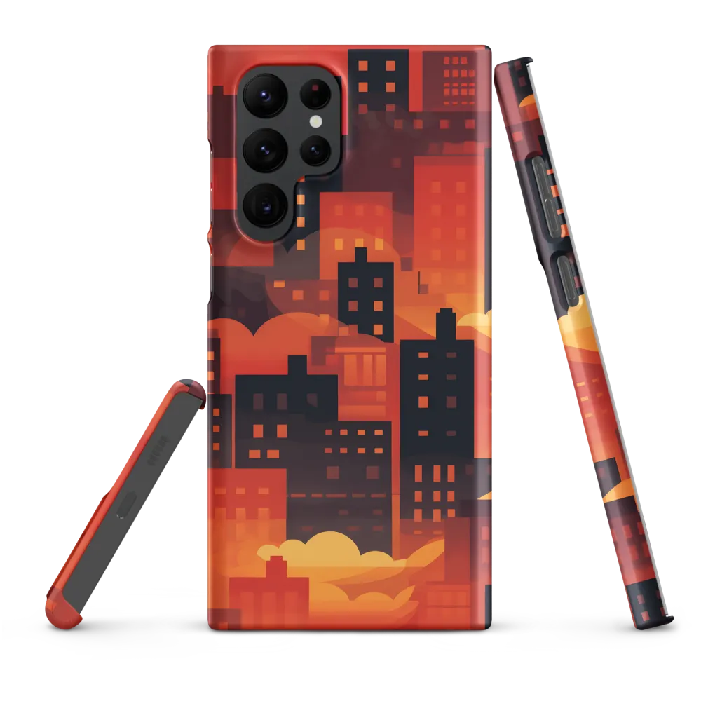 Radiance of the Urban Horizon | Phone Case |  S22 Ultra | Snap Case | Matte