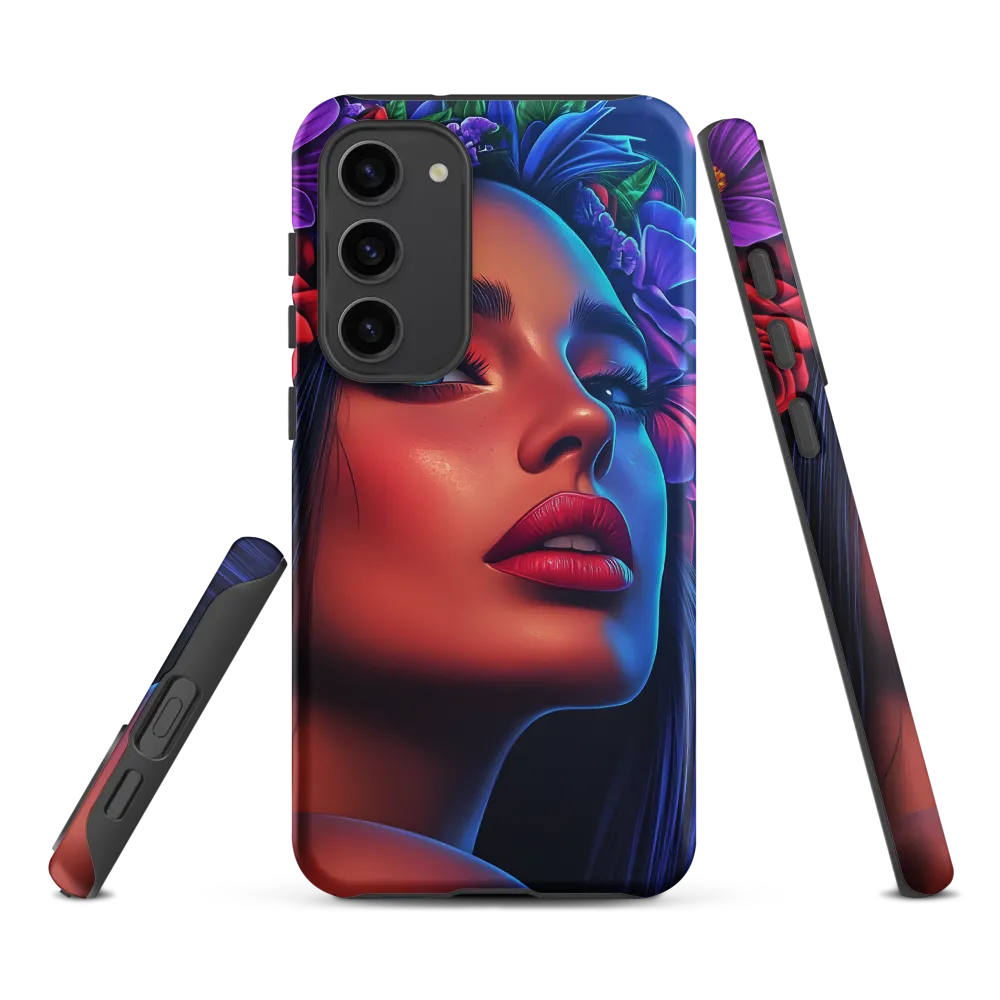 Radiance of the Floral Queen | Phone Case |  S23 Plus | Tough Case | Matte