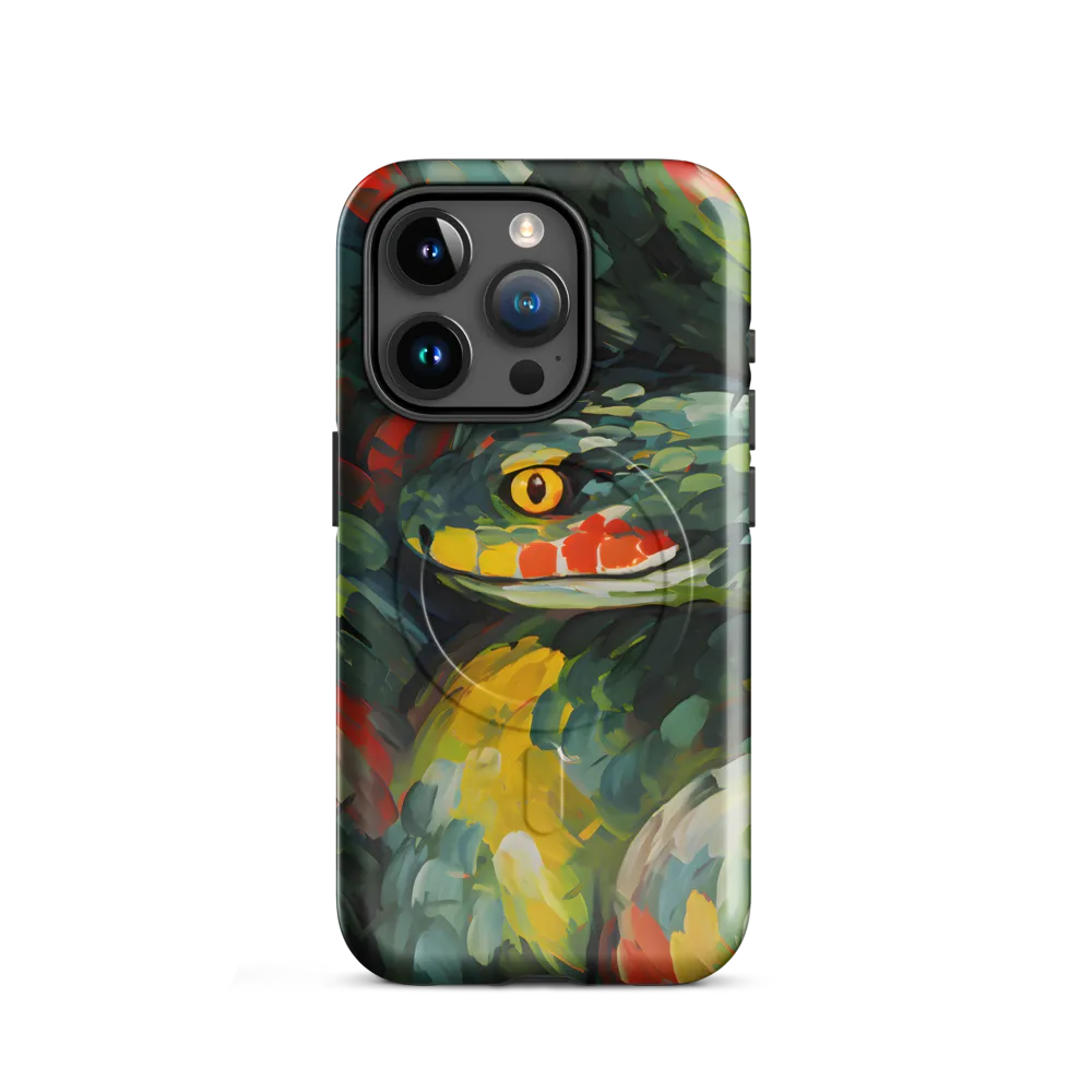 Enigmatic Coils | Phone Case |  15 Pro | MagSafe® Tough Case | Glossy