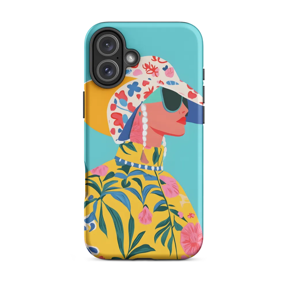 Tropical Confidence: A Fashion Portrait