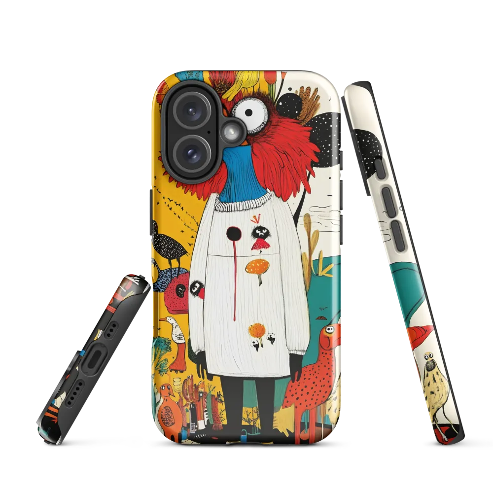 Whimsical Bird's Embrace