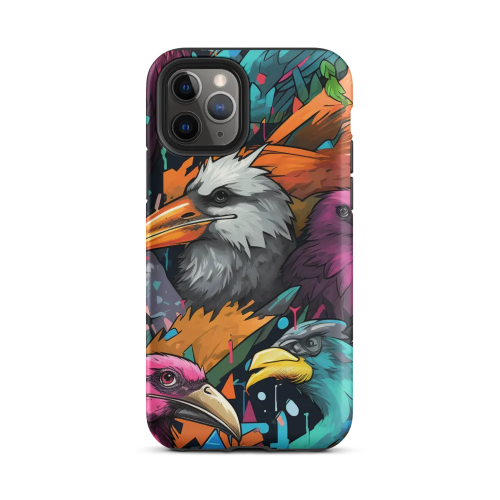 Avian Vortex: A Celebration of Color and Form
