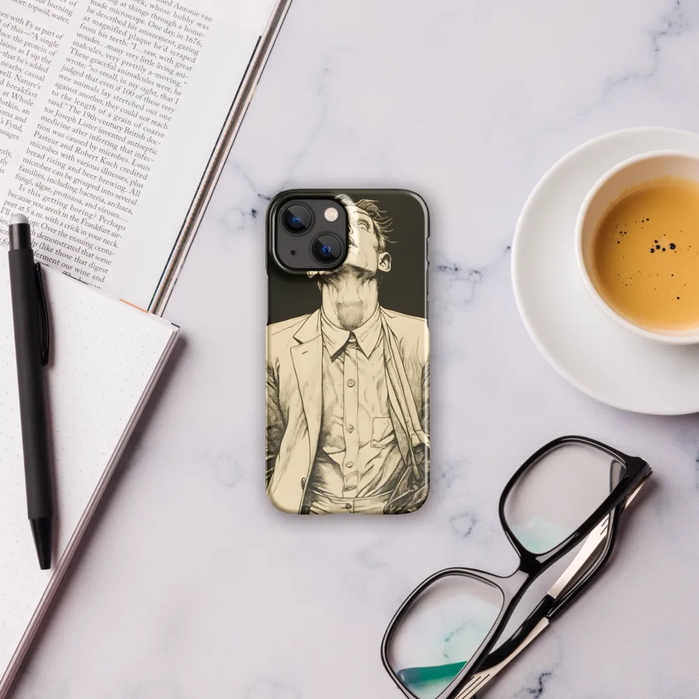 Desperate Gaze | Phone Case |  13 Mini | Snap Case | Glossy