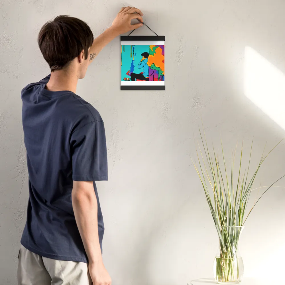 The Artist Within | Poster With Black Wood Hanger | 8″×10″