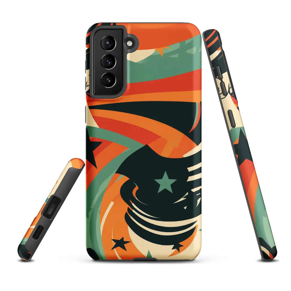 Swirls of Elegance | Phone Case |  S21 Plus | Tough Case | Matte