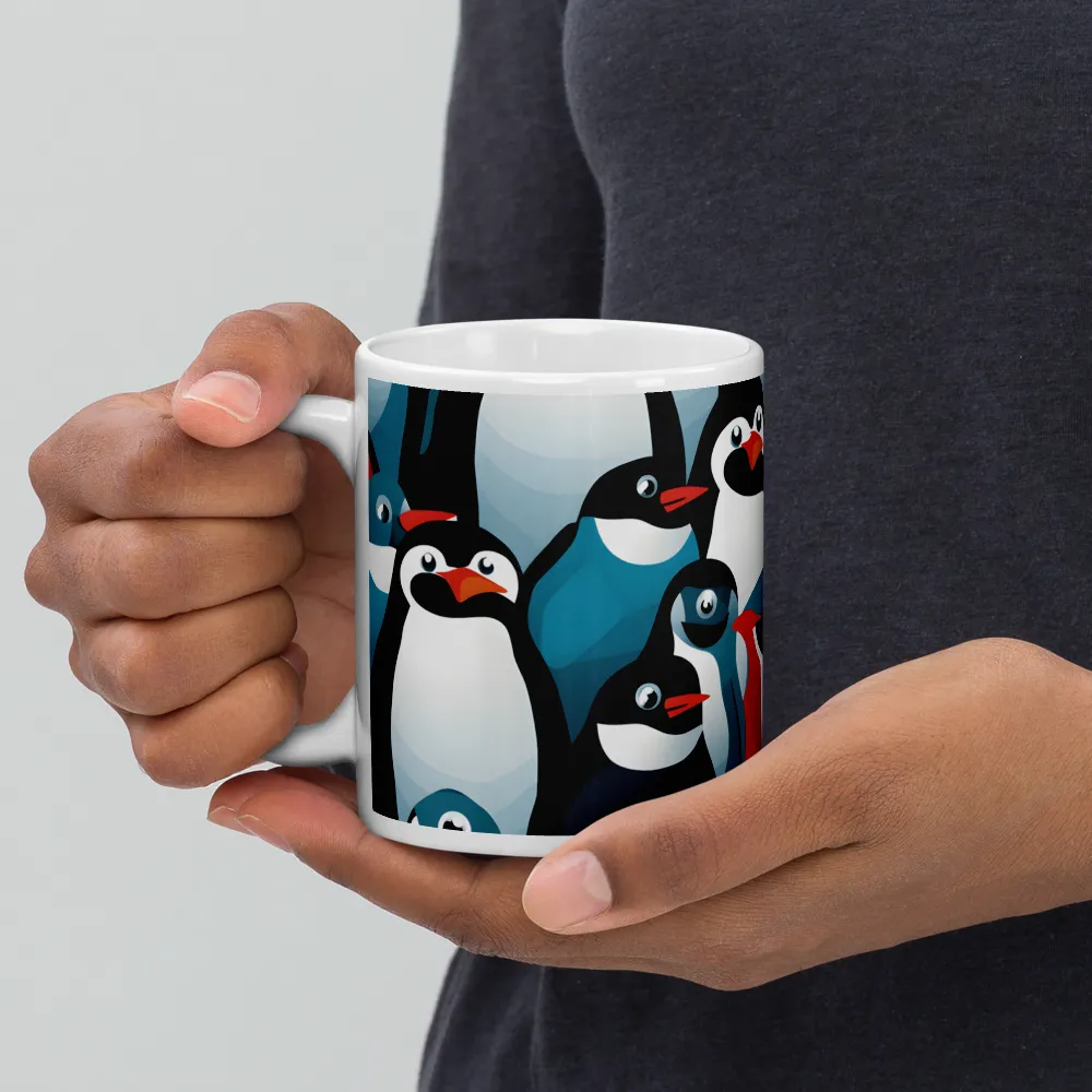 Penguin Parade | Mugs | Multiple Sizes & Colors