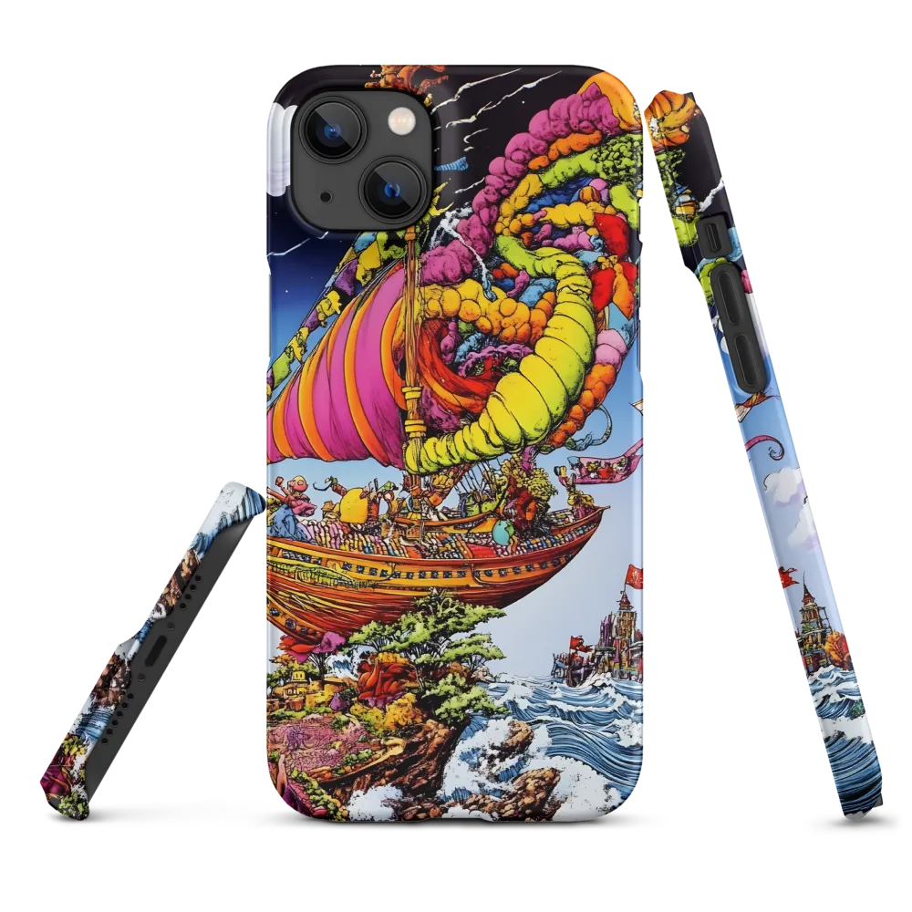 Voyage of Whimsy: A Surreal Sailor's Dream | Phone Case |  14 Plus | Snap Case | Matte
