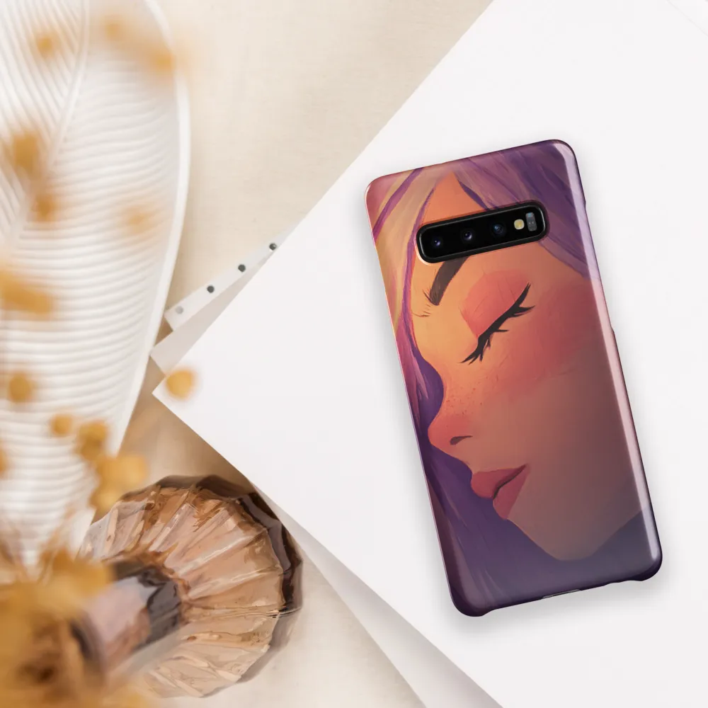 Whisper of Serenity | Phone Case |  S10 Plus | Snap Case | Glossy