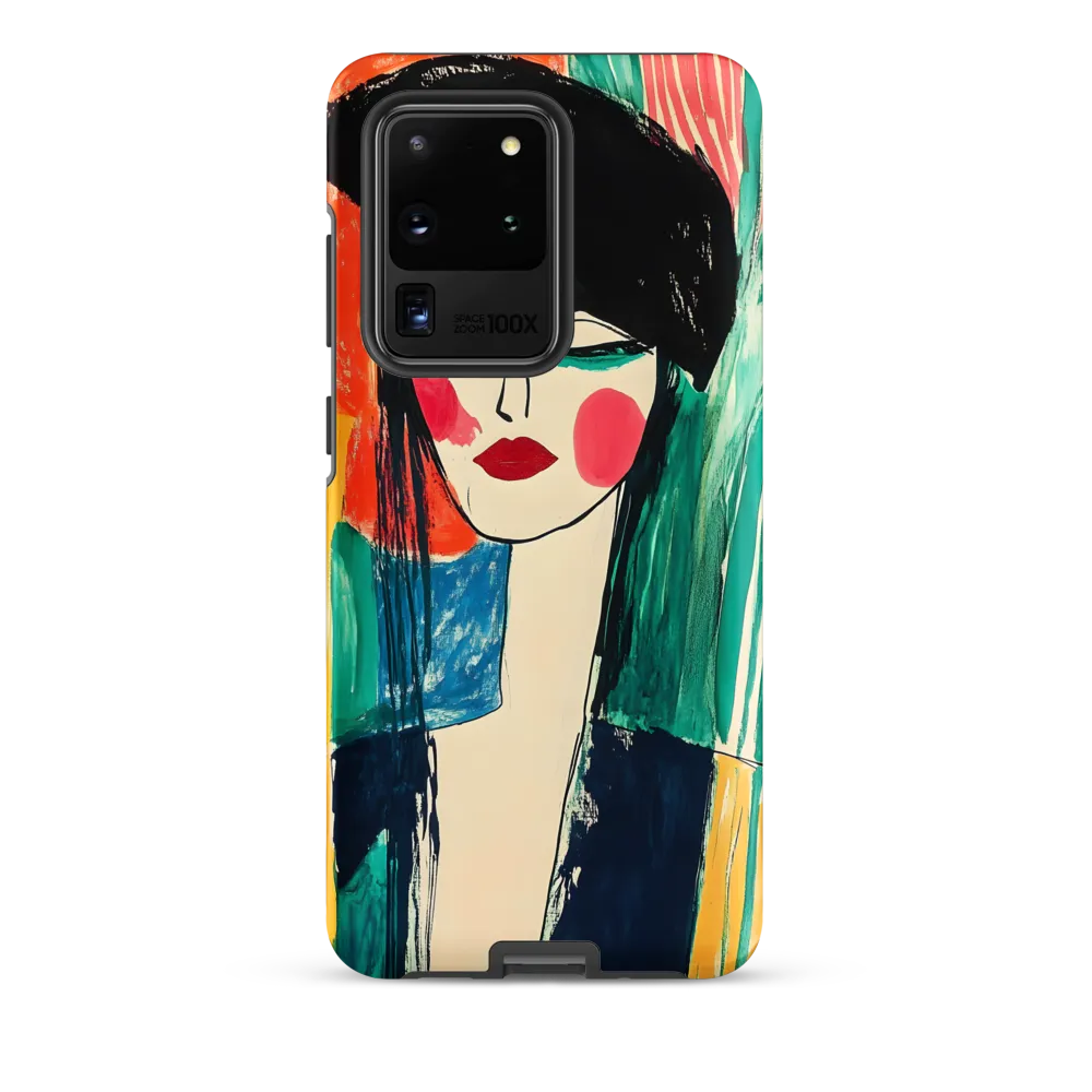Portrait of Confidence | Phone Case |  S20 Ultra | Tough Case | Matte