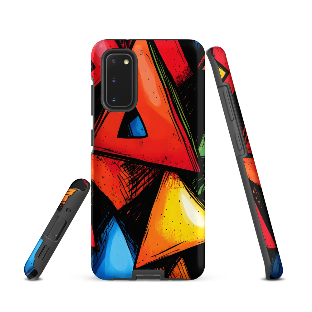Vibrant Triangles in Abstract Harmony