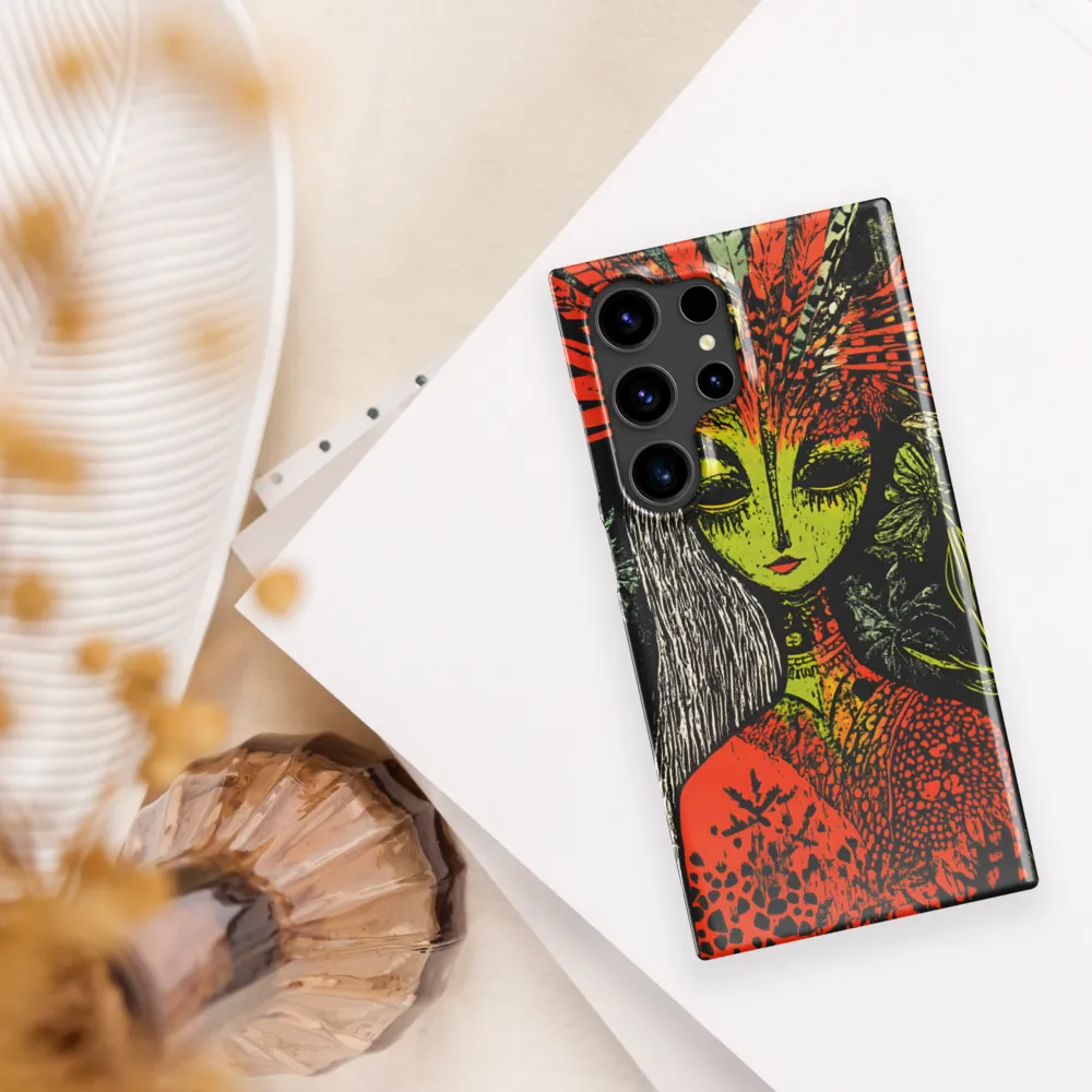 Mystical Flora: A Surreal Portrait