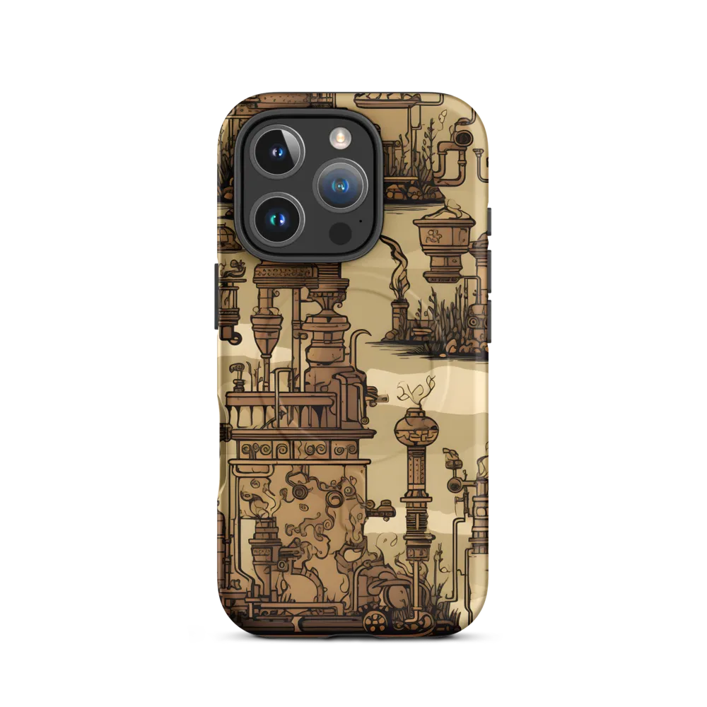 Whimsical Industrial Landscape
