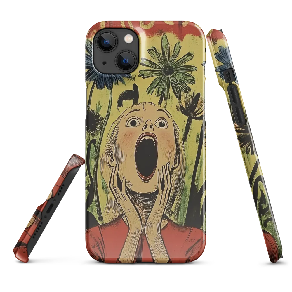 The Echo of Panic | Phone Case |  14 Plus | Snap Case | Glossy