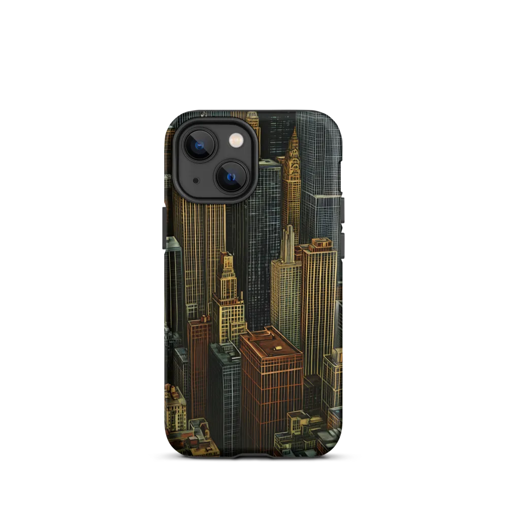 Urban Elegance: A Golden Cityscape