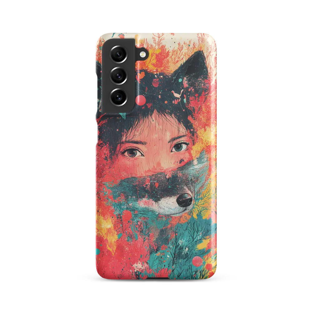 Harmony of Spirit: Girl and Wolf