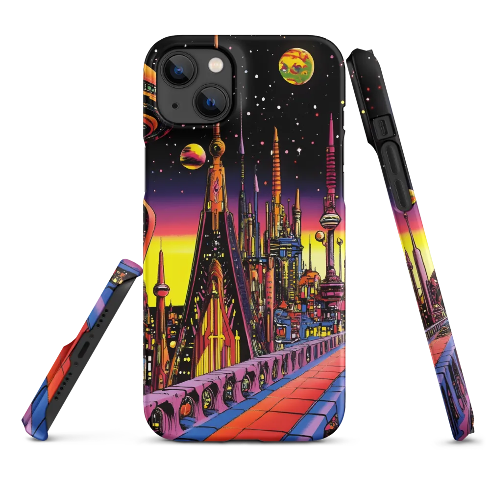 Futuristic Cosmos: A Journey Through Neon Cities