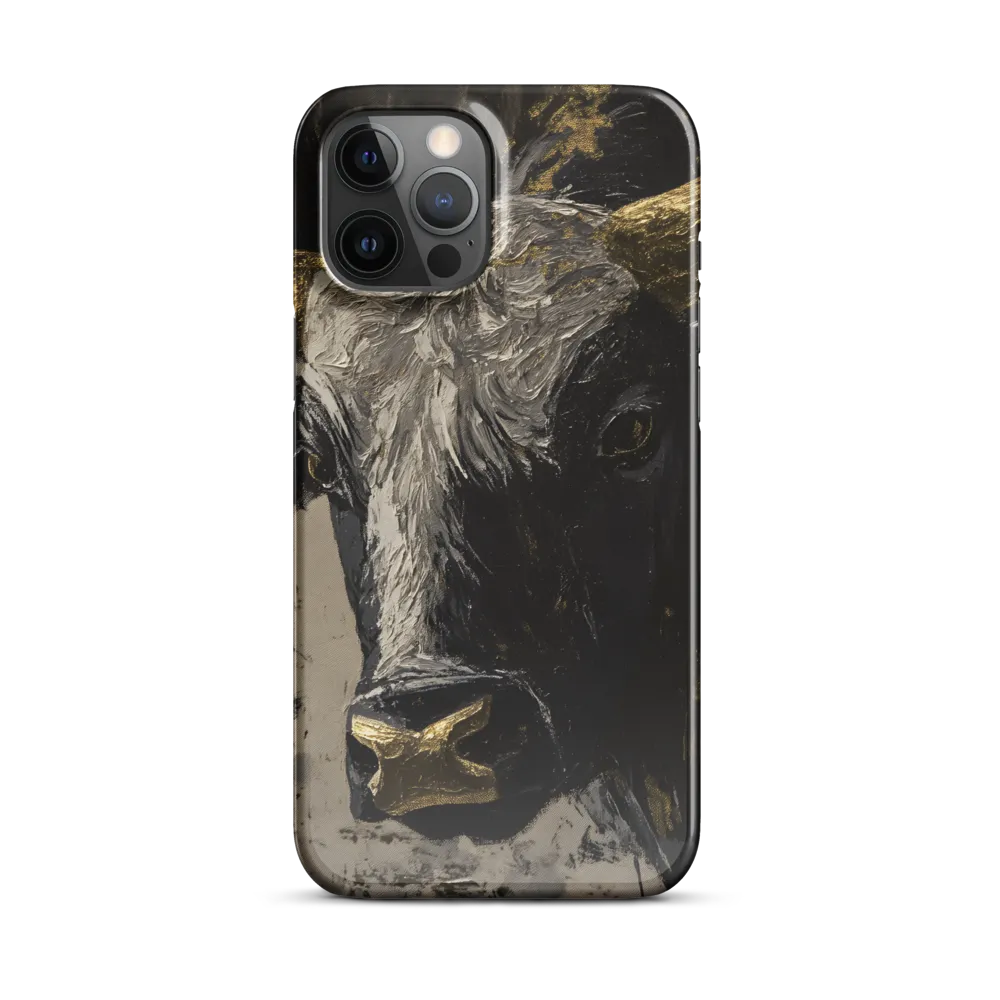 Majestic Bull: The Power in Black and Gold