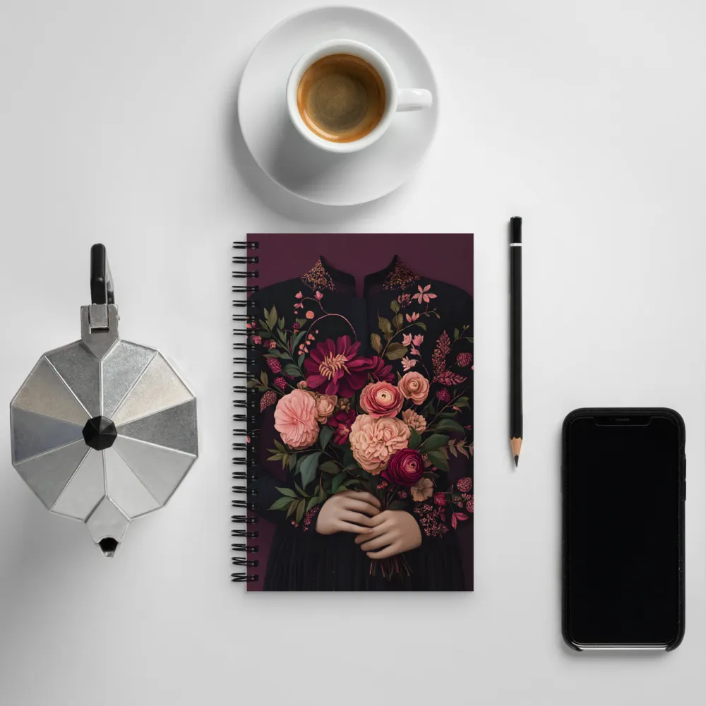 Botanical Elegance | Spiral Notebook