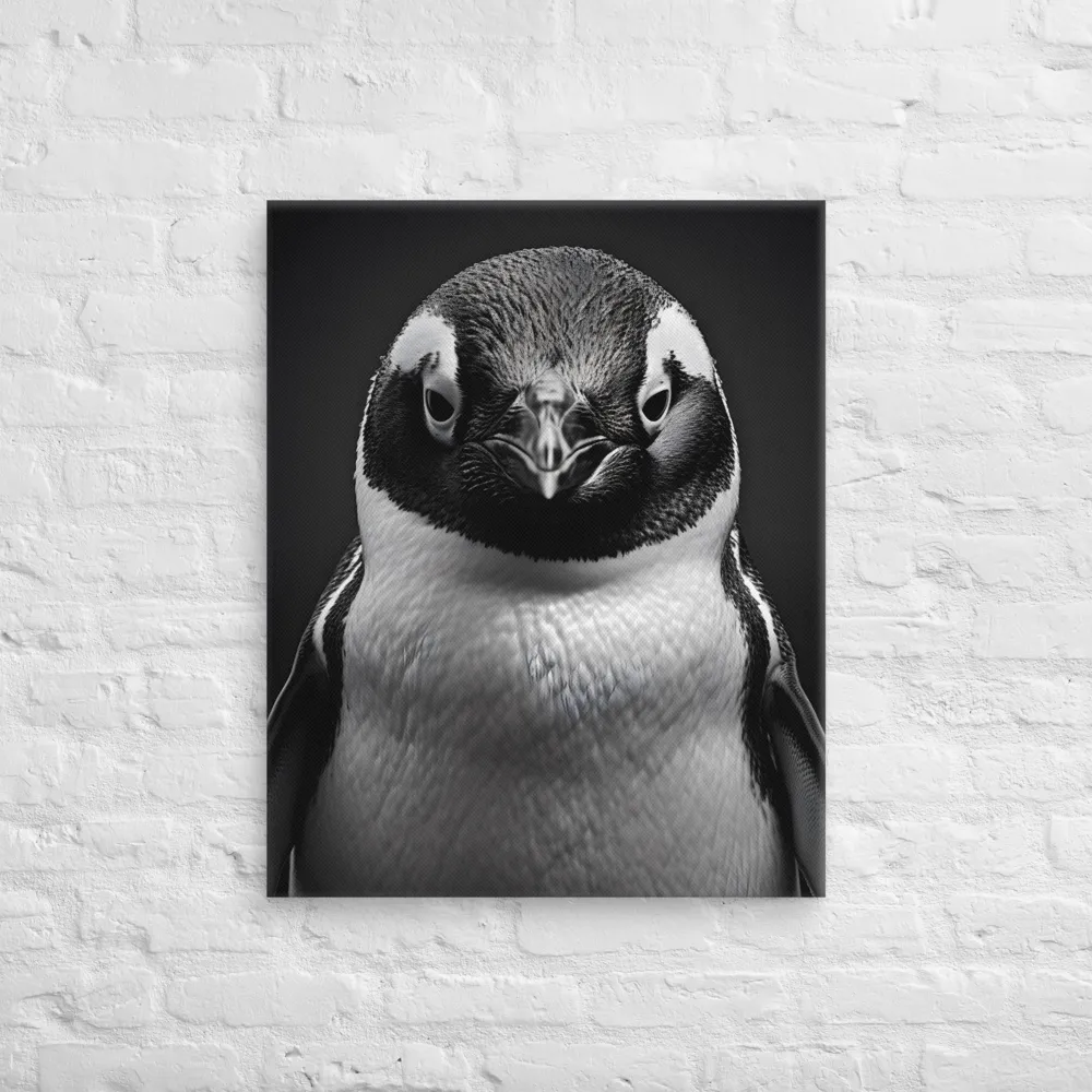 Majestic Penguin Portrait | Canvas | 24″×30″
