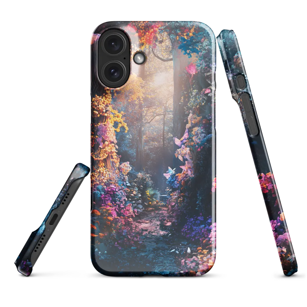 Enchanted Butterfly Forest | Phone Case |  16 Plus | Snap Case | Glossy
