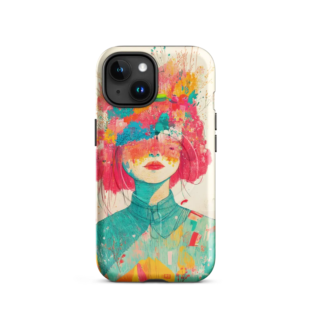 Whimsical Floral Portrait