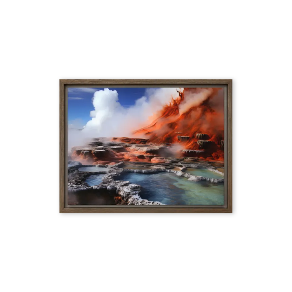 Nature's Fury: The Volcano's Expression