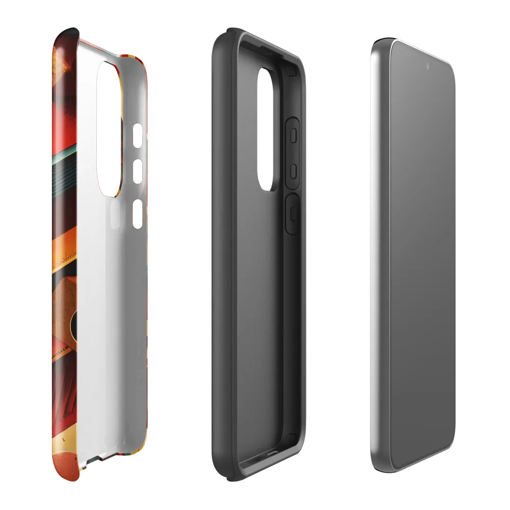 Geometric Harmony | Phone Case |  S23 Plus | Tough Case | Glossy