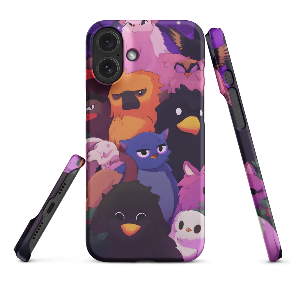 Whimsical Avian Gathering