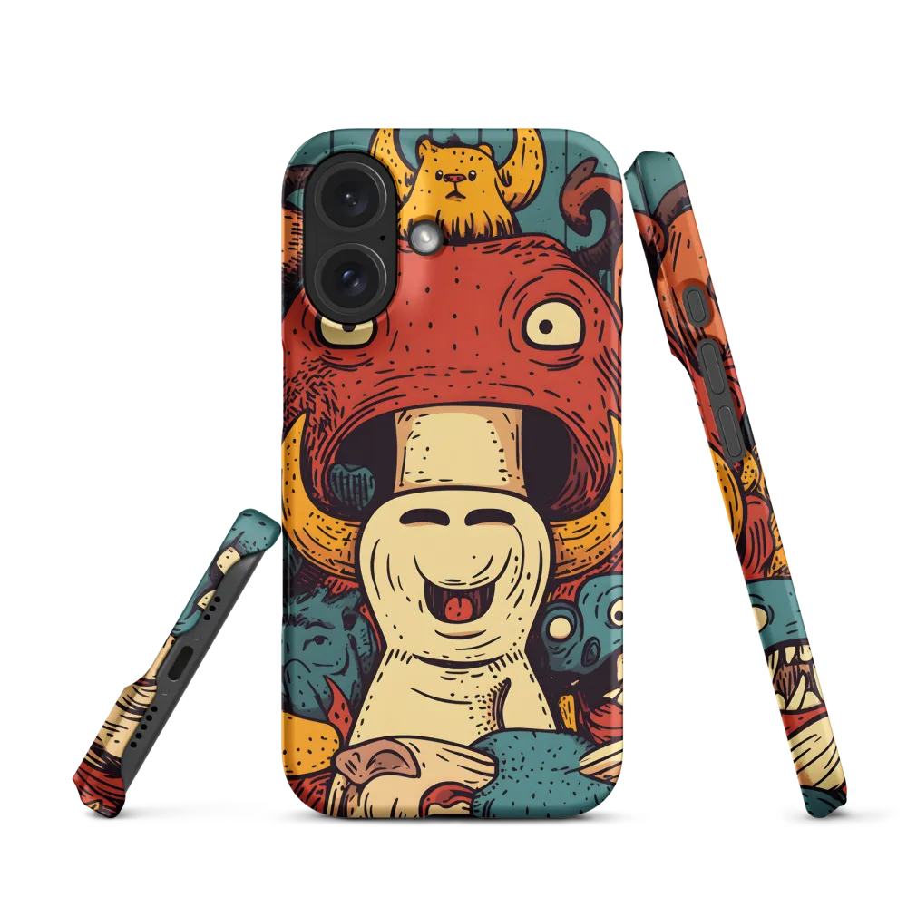 Whimsical Gathering of Creatures | Phone Case |  16 | Snap Case | Matte