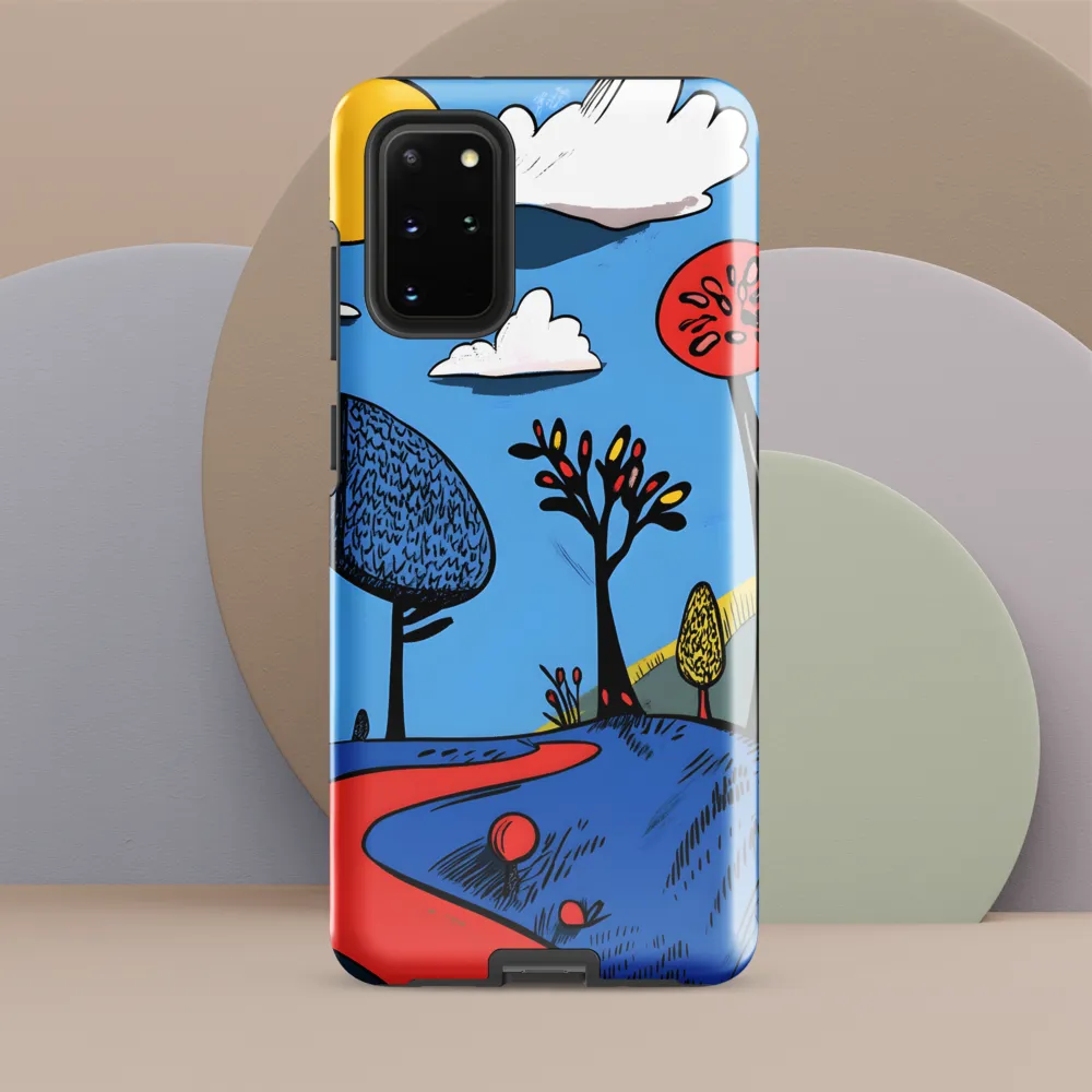 A Playful Journey Through Whimsical Woods | Phone Case |  S20 Plus | Tough Case | Glossy