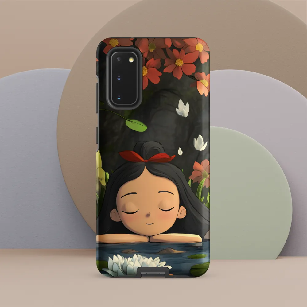 Tranquility by the Waterside | Phone Case |  S20 | Tough Case | Matte