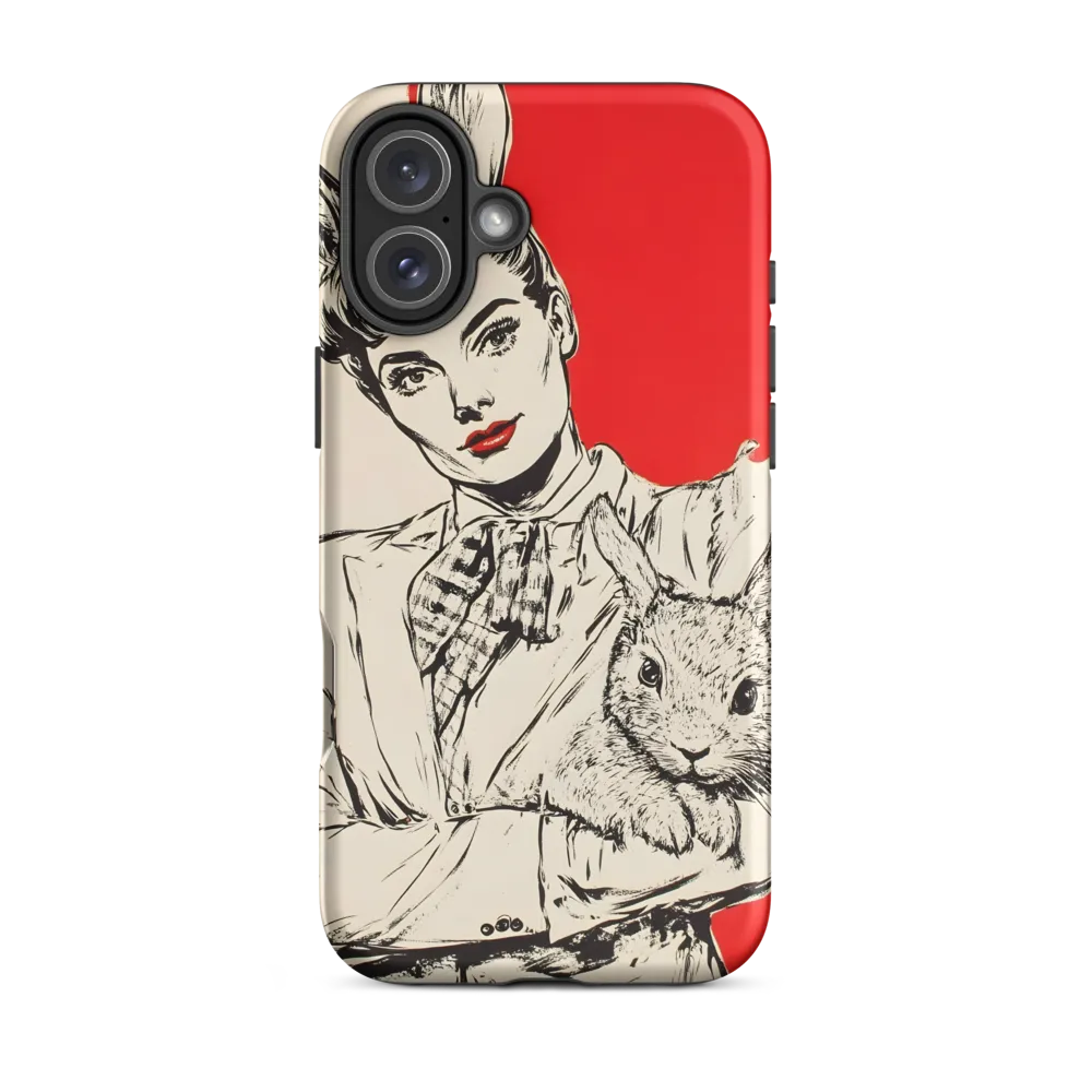 Whimsical Elegance: The Rabbit Lady