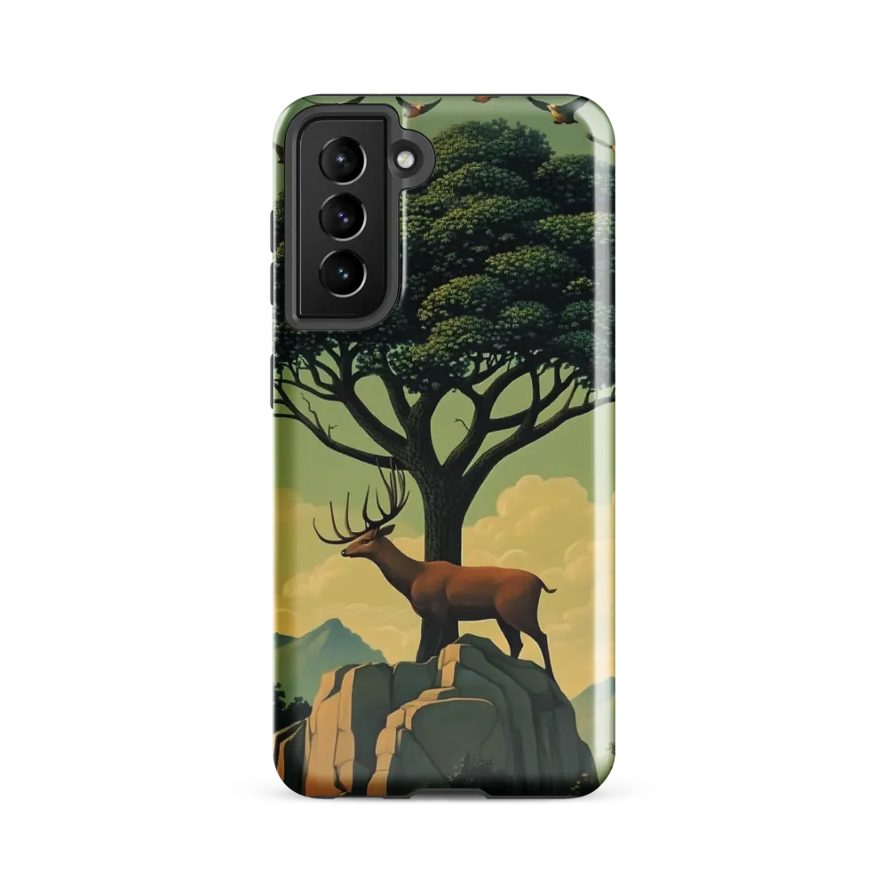 Stag at the Tree's Summit