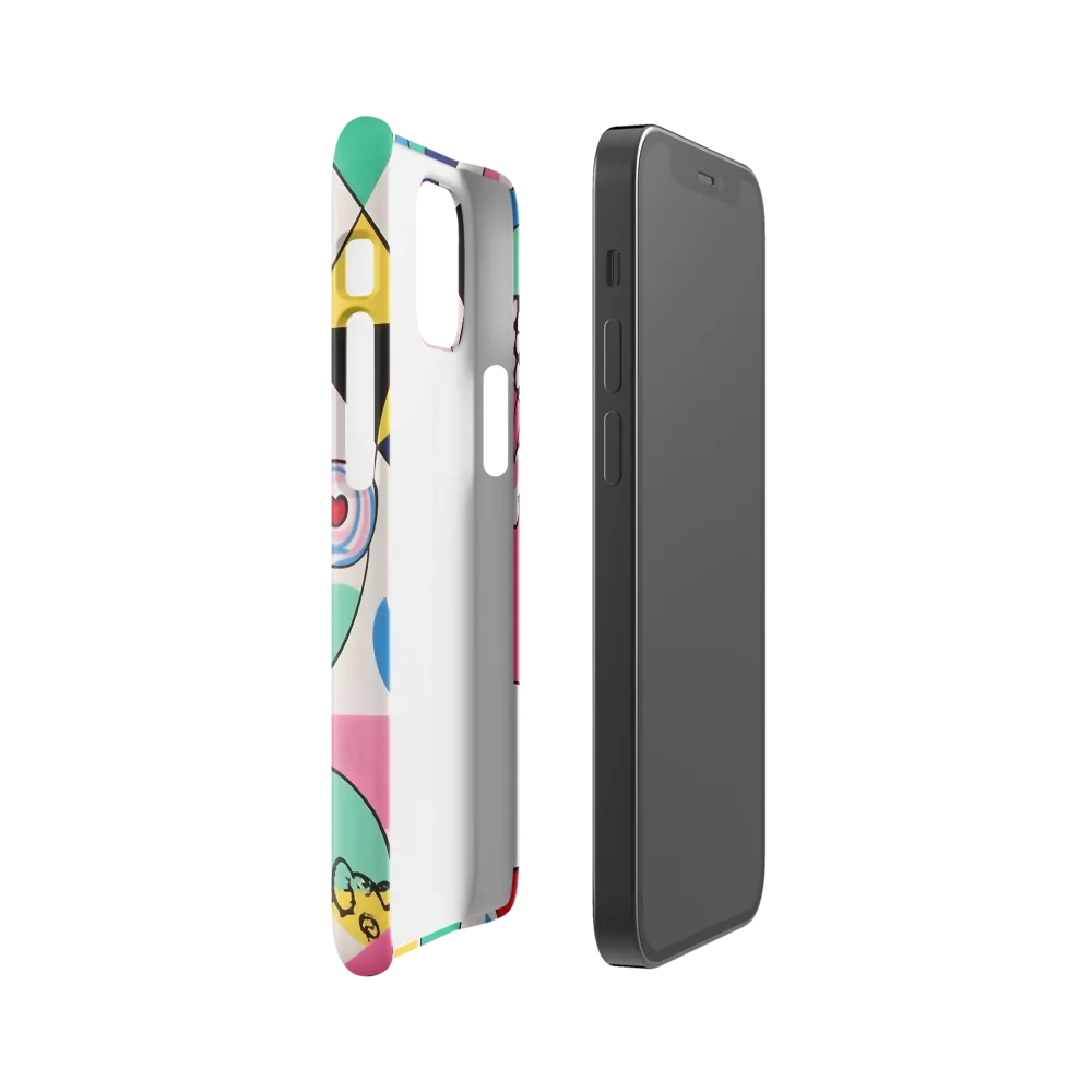 Dynamic Interplay of Shapes | Phone Case |  12 Mini | Snap Case | Glossy
