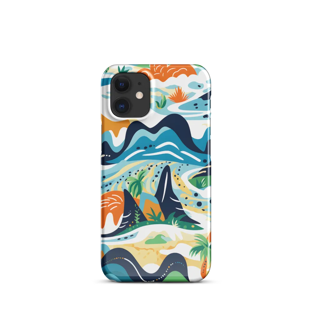 Abstract Tropical Landscape