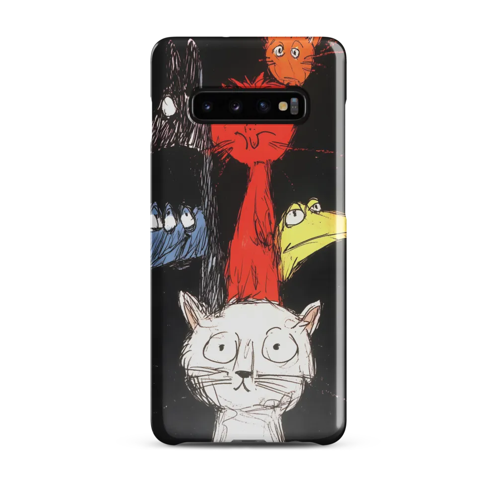 Whimsical Menagerie | Phone Case |  S10 Plus | Snap Case | Glossy