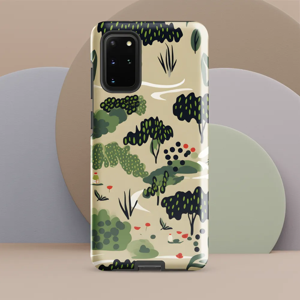Harmony in Nature: A Whimsical Tapestry
