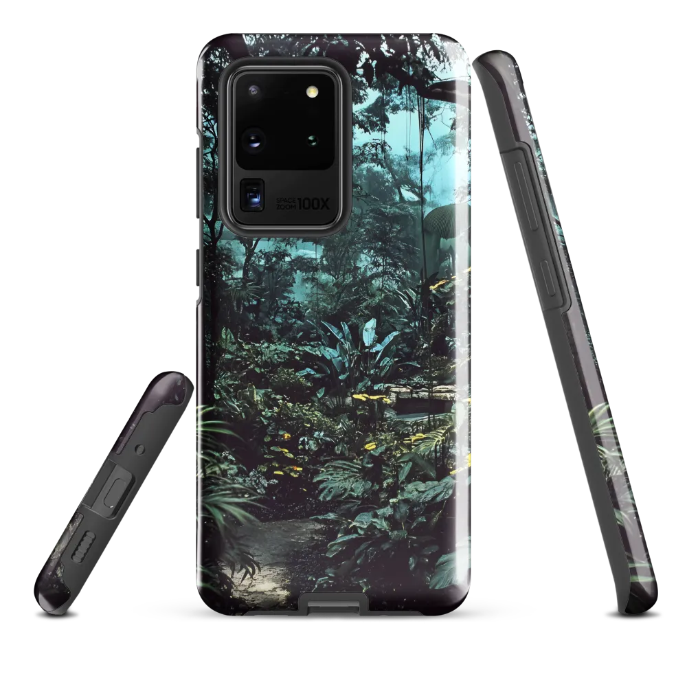 Whispers of the Emerald Jungle | Phone Case |  S20 Ultra | Tough Case | Glossy