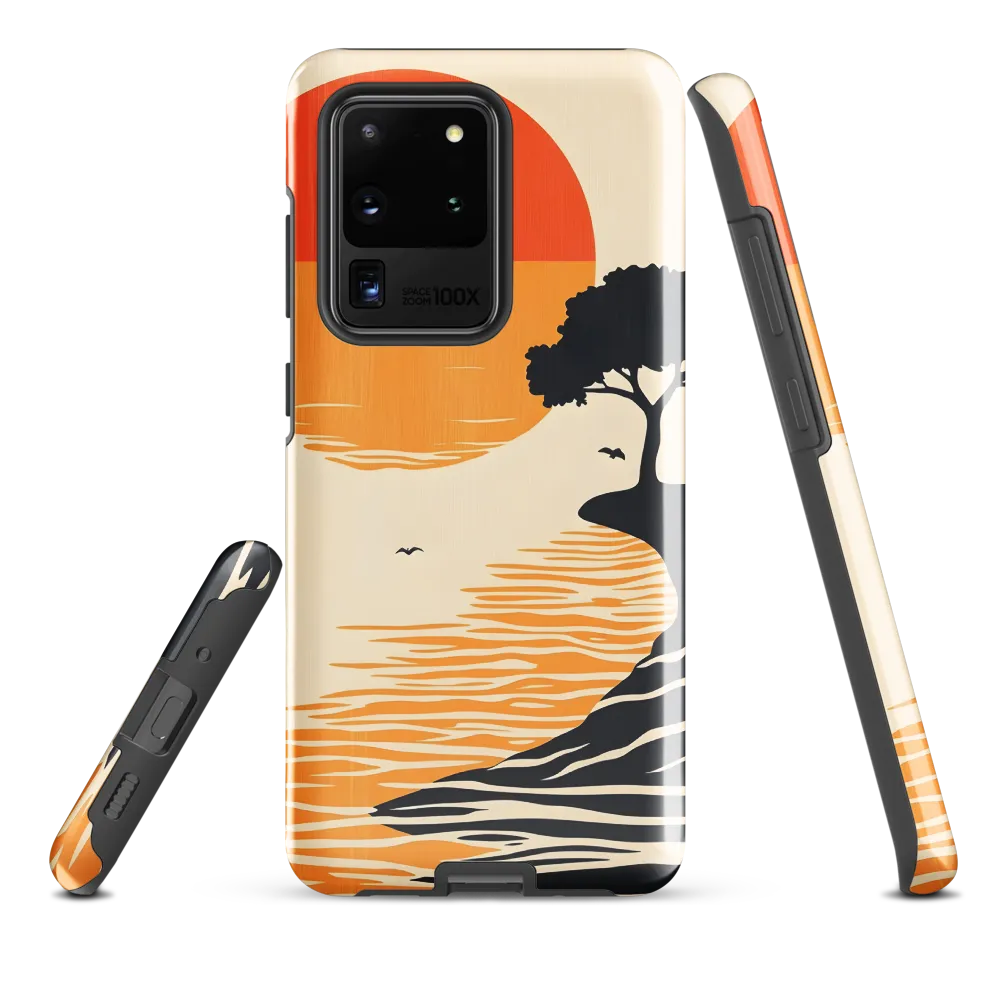 Serene Sunset | Phone Case |  S20 Ultra | Tough Case | Glossy