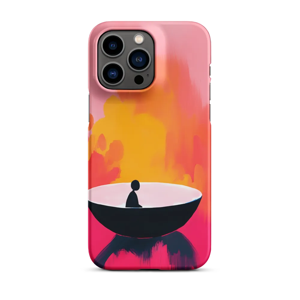 Reflections of Solitude | Phone Case |  14 Pro Max | Snap Case | Matte