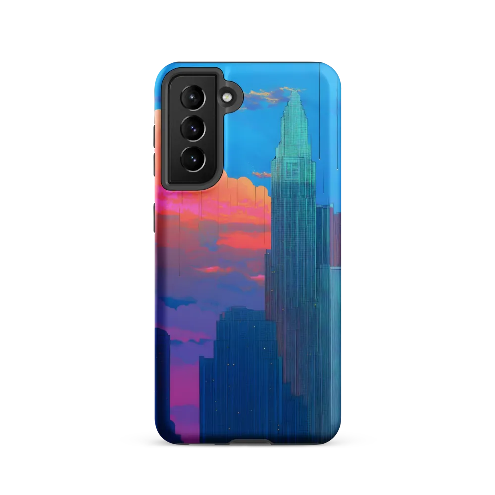 Twilight Reflections: A Digital Cityscape
