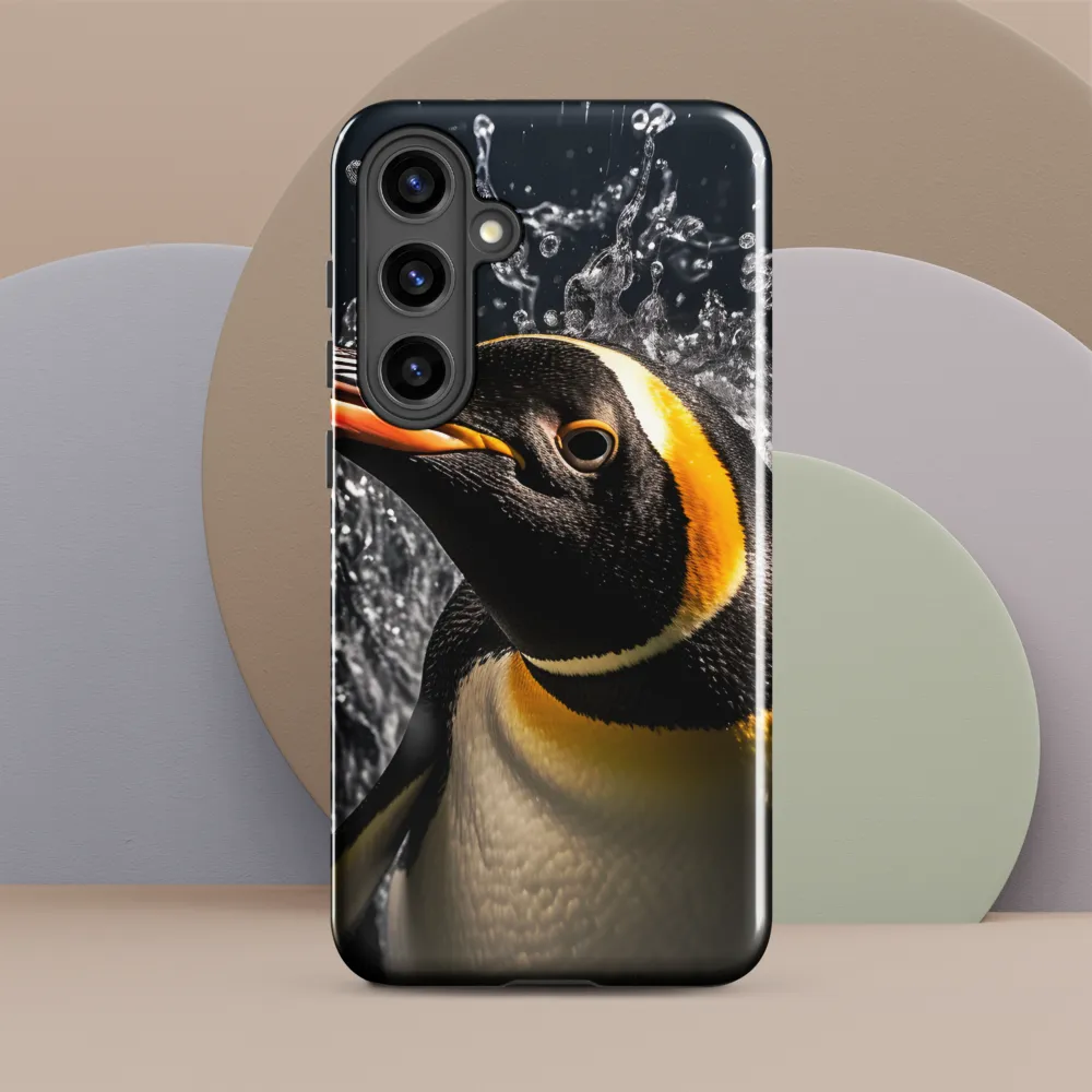 Emerging Majesty: The Penguin in Motion