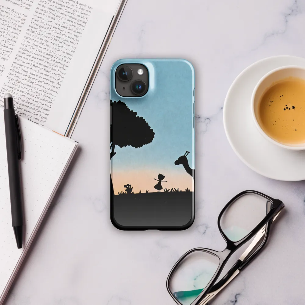 Curiosity in the Silhouette | Phone Case |  15 Plus | Snap Case | Glossy
