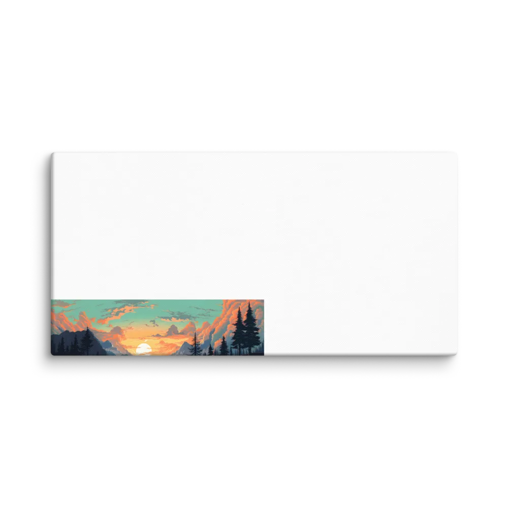 Serenity at Dusk | Canvas | 30″×60″