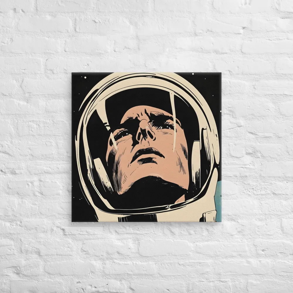 Gaze of the Astronaut | Canvas | 24″×24″