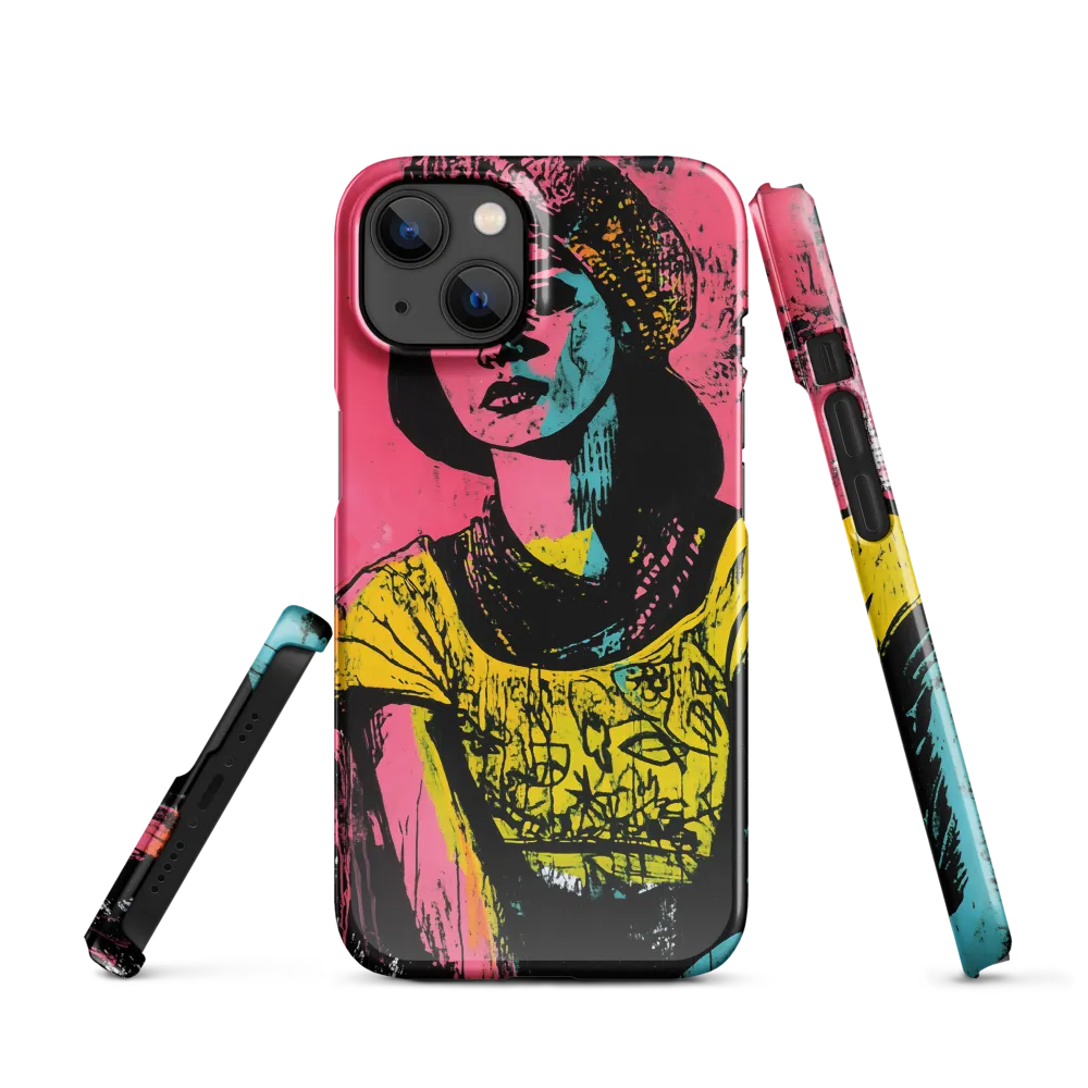 Urban Elegance: A Graffiti Portrait