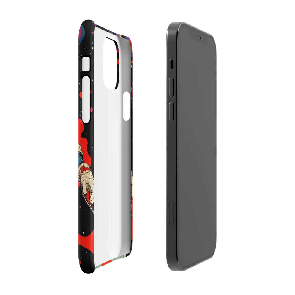 Astronaut in Cosmic Reverie | Phone Case |  12 | Snap Case | Glossy