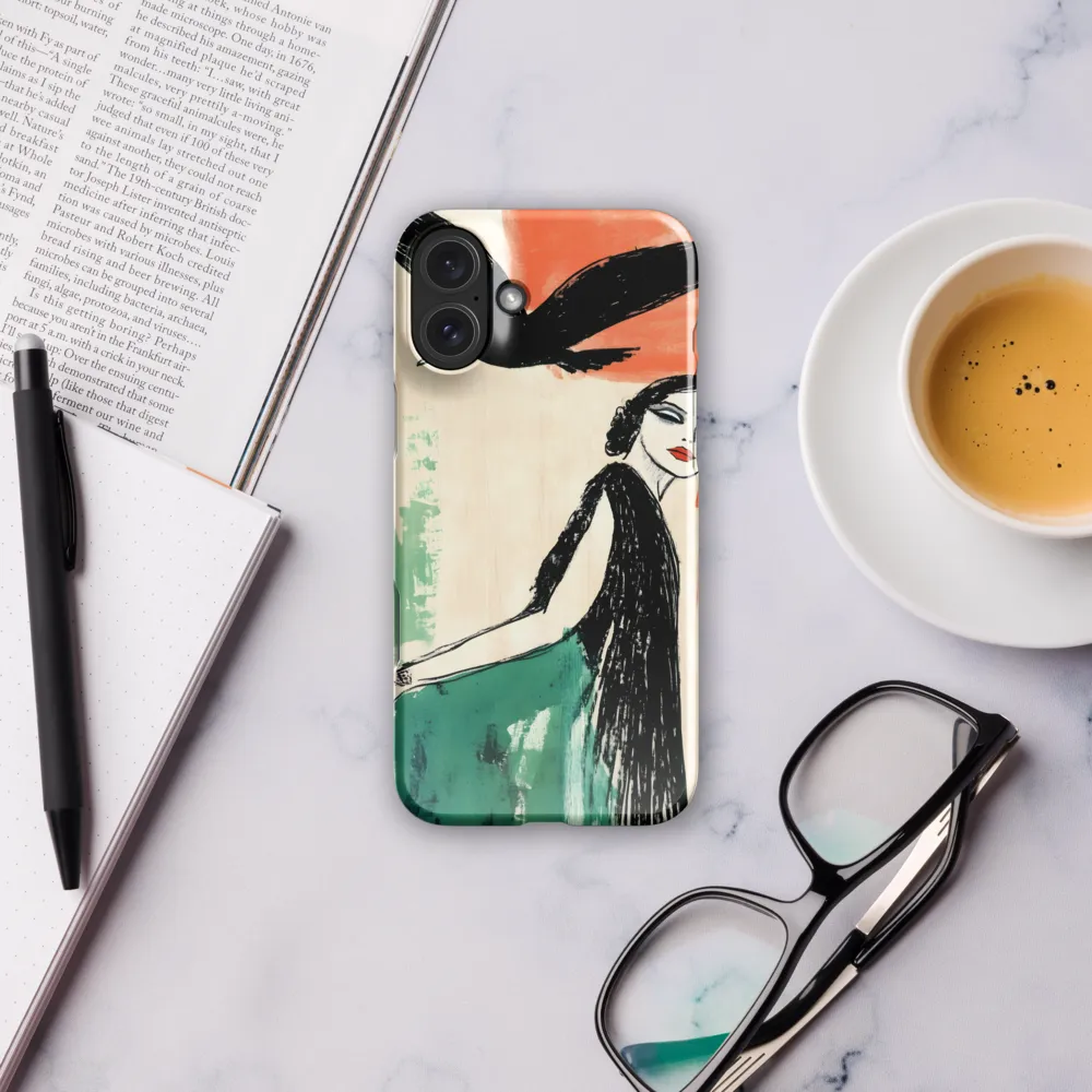 Elegance in Flight | Phone Case |  16 Plus | Snap Case | Glossy