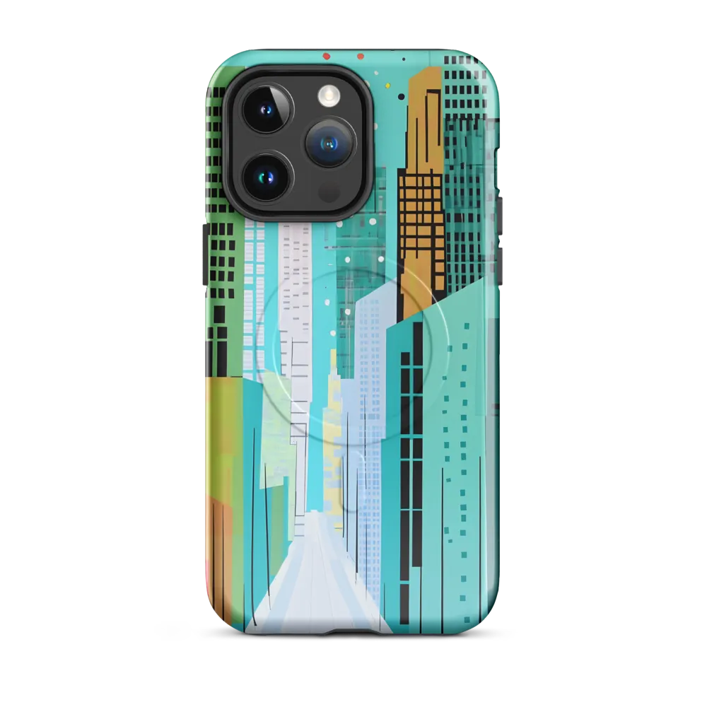 Urban Symphony in Turquoise